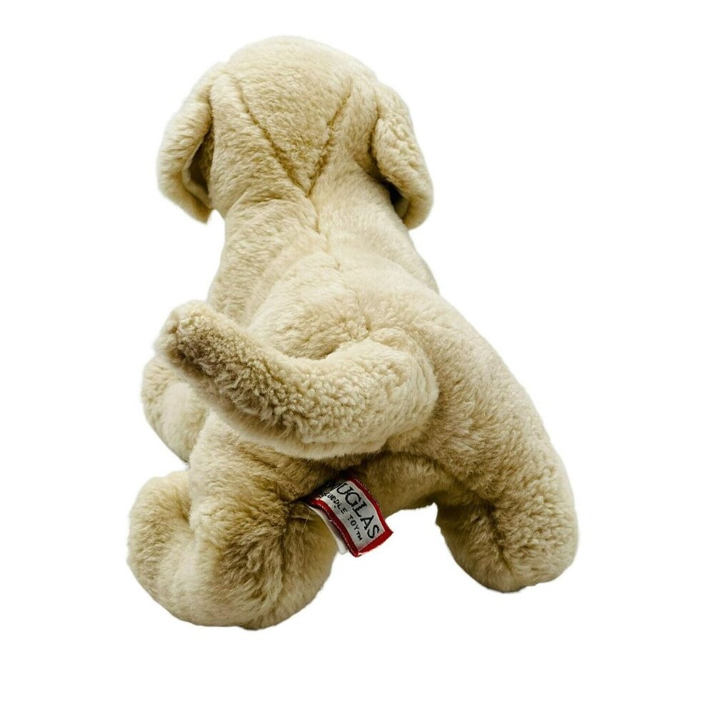 Douglas Cuddle Toys 12" Spankie Yellow‎ Labrador Retriever Plush Dog - Picture 4 of 7